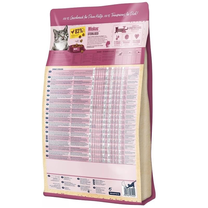 Happy Cat Minkas Sterilised Kısır Kedi Maması 10 Kg