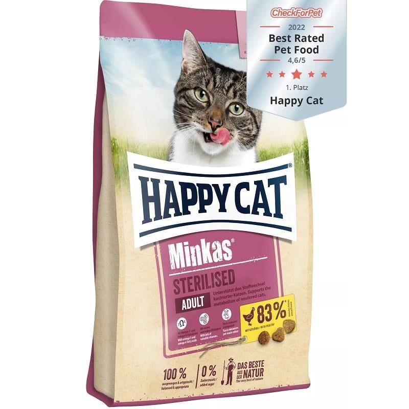 Happy Cat Minkas Sterilised Kısır Kedi Maması 10 Kg