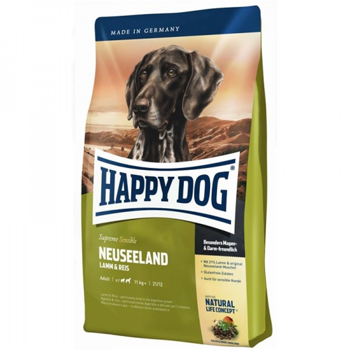 HappyDog Supreme Sensible Neuseeland Köpek Maması 4Kg