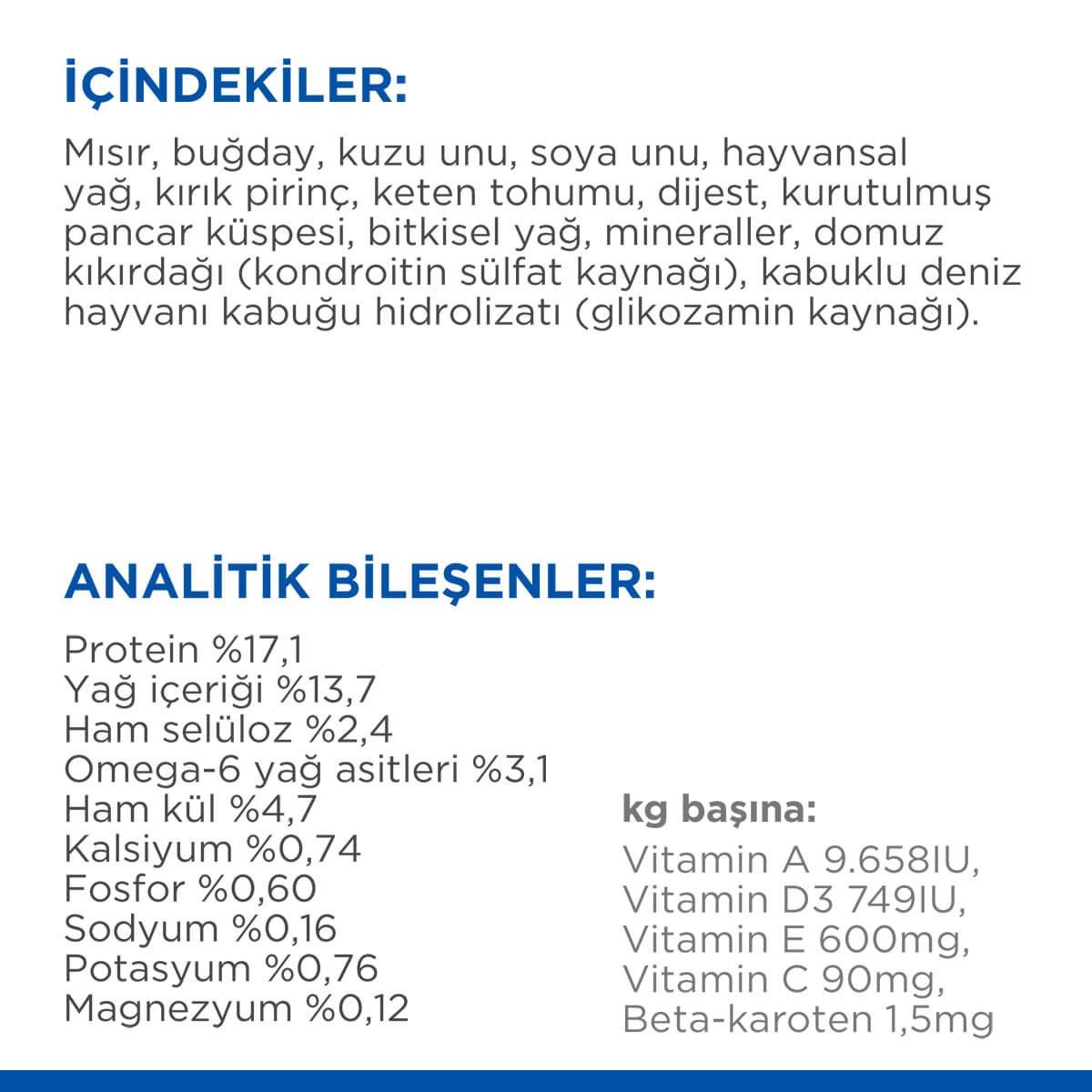 Hills Mature Adult 7+ Lamb & Rice Kuzu Etli Yaşlı Köpek Maması 14 Kg