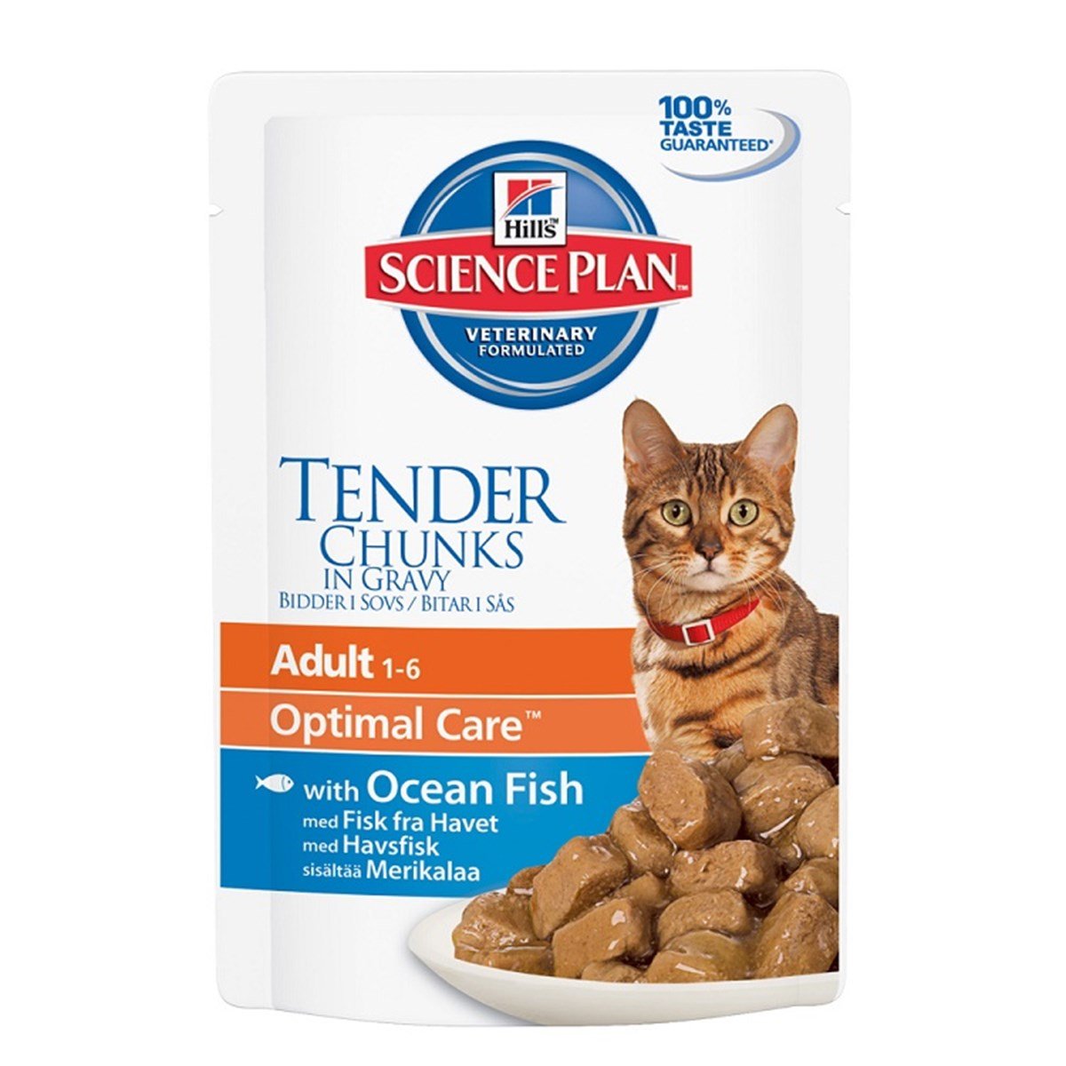 Hills Tunder Chunks İn Gravy Okyanus Balıklı Kedi Konservesi 85 Gr