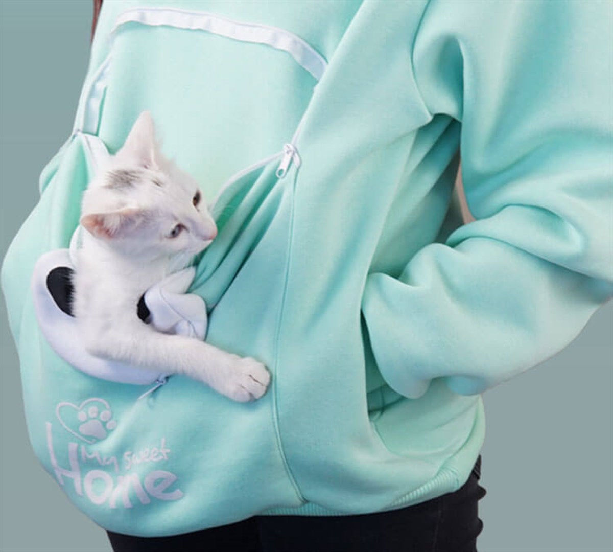 Kanguruu Sweet Pet Taşıma Kıyafeti Medium Mint