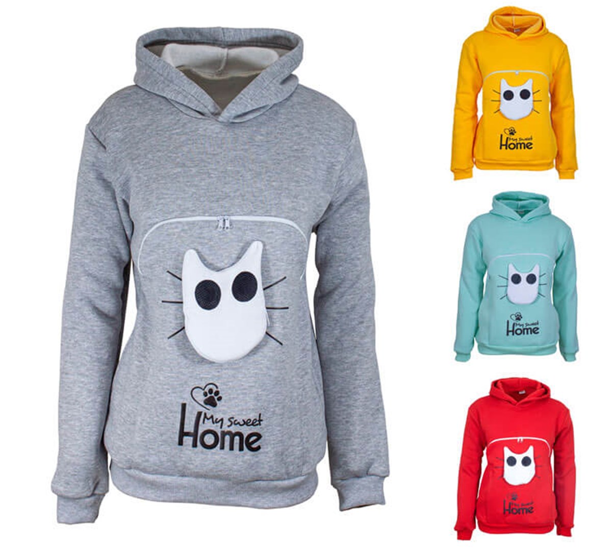 Kanguruu Sweet Pet Taşıma Kıyafeti Medium Gri