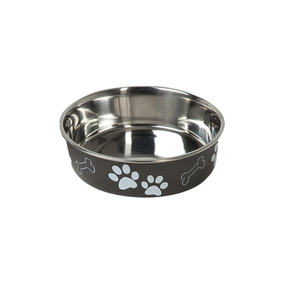 Karlie Bella Kaymaz Tabanlı Köpek Mama Kabı  21 Cm - 1,5 Lt Siyah