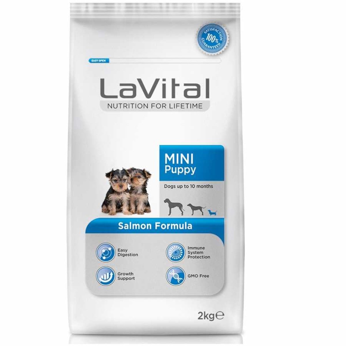 La Vital Somonlu Mini Yavru Köpek Maması 2 Kg