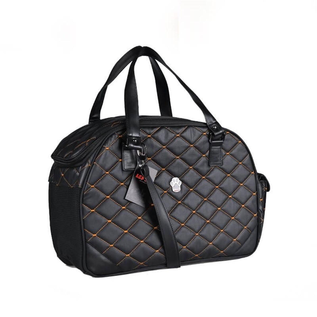 Lepus Luxury Bag Siyah Medium Kedi Köpek Taşıma Çantası