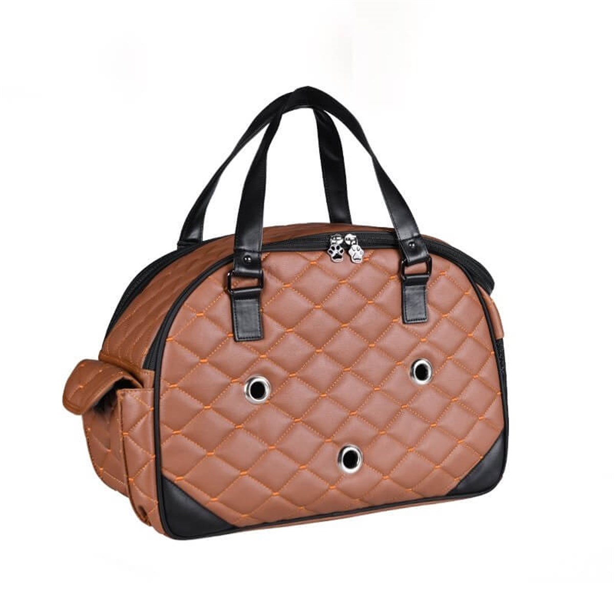Lepus Luxury Bag Taba Medium Kedi Köpek Taşıma Çantası