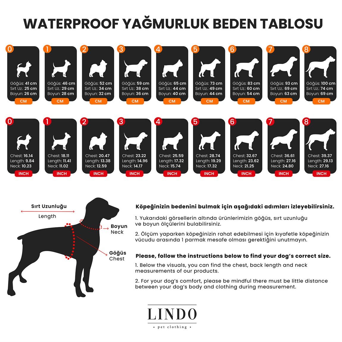 Lindo Ghost Polarlı Yağmurluk Beden 3