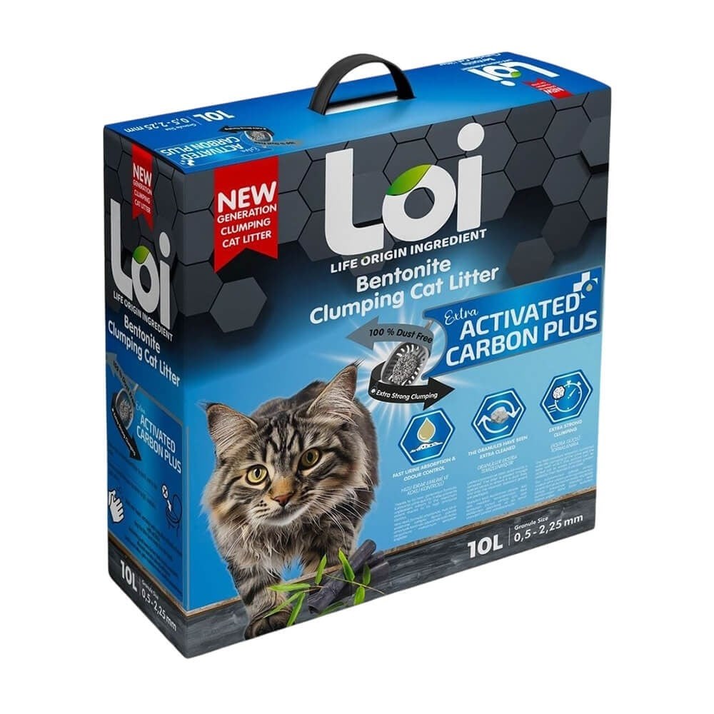 Loi Extra Aktif Karbon Plus Kedi Kumu 10 Lt