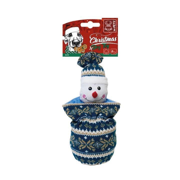 M-Pets Chirstmas Dog Toy Bliz Köpek Oyuncağı 12 Cm
