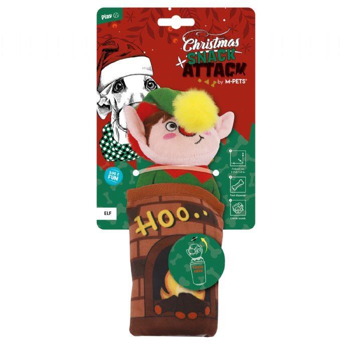 M-Pets Chirstmas Dog Toy Elf Socks Köpek Oyuncağı