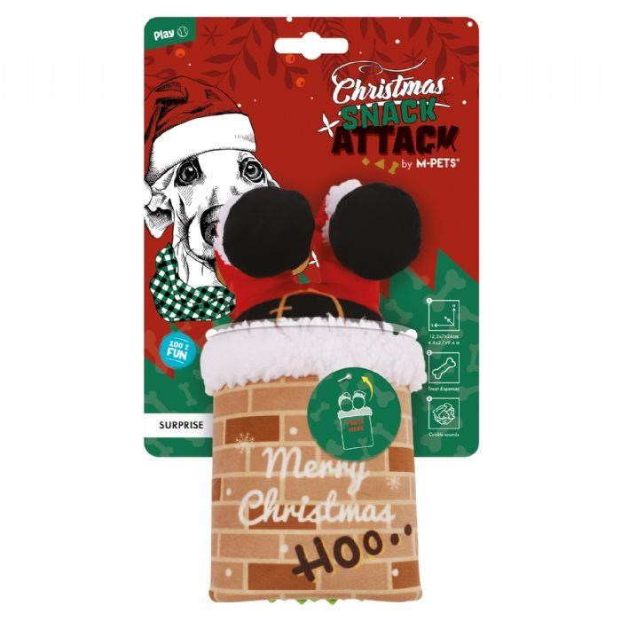 M-Pets Chirstmas Dog Toy Surprise Socks Köpek Oyuncağı