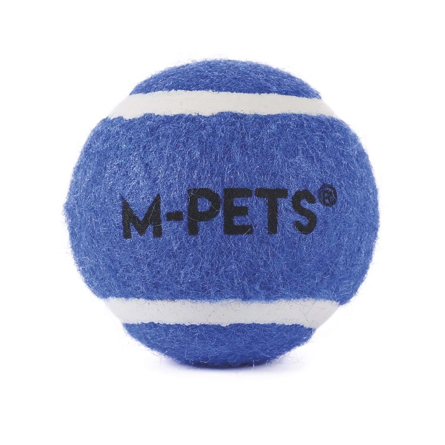 M-Pets Hop Tenis Topu Mavi 5 Cm 3'lü