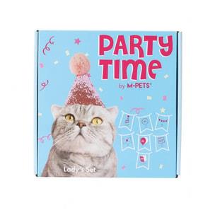 M-Pets Part Time Dişi Kediler İçin Doğum Günü Seti