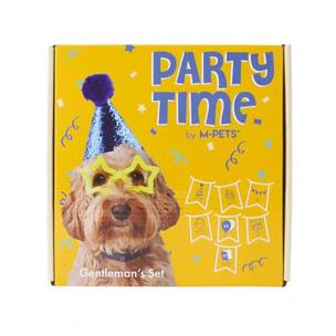 M-Pets Part Time Erkek Köpekler İçin Doğum Günü Seti