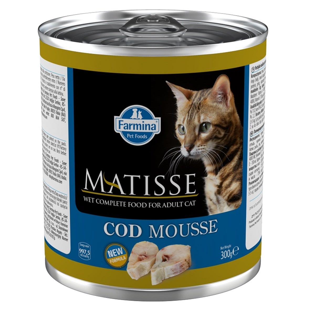 Matisse Codfish Mousse Balıklı Kedi Konservesi 300 Gr