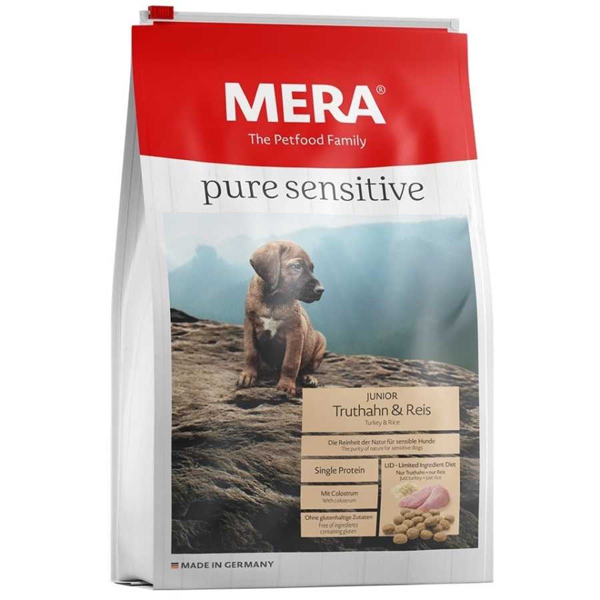 Meradog Hindili Pirinçli Yavru Köpek Maması 4 Kg