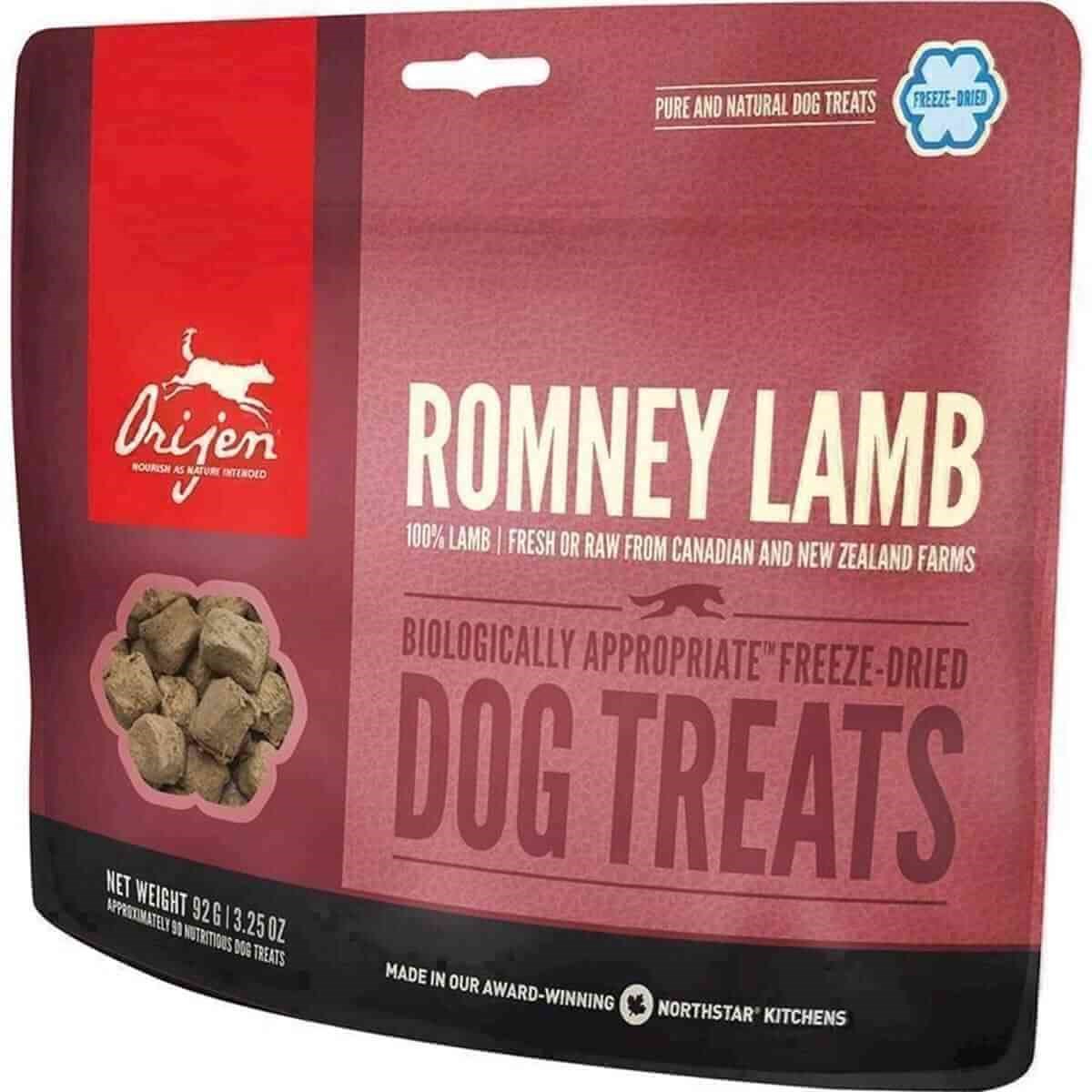 Orijen Freeze Dried Lamb Kuzulu Köpek Ödül Maması 92gr