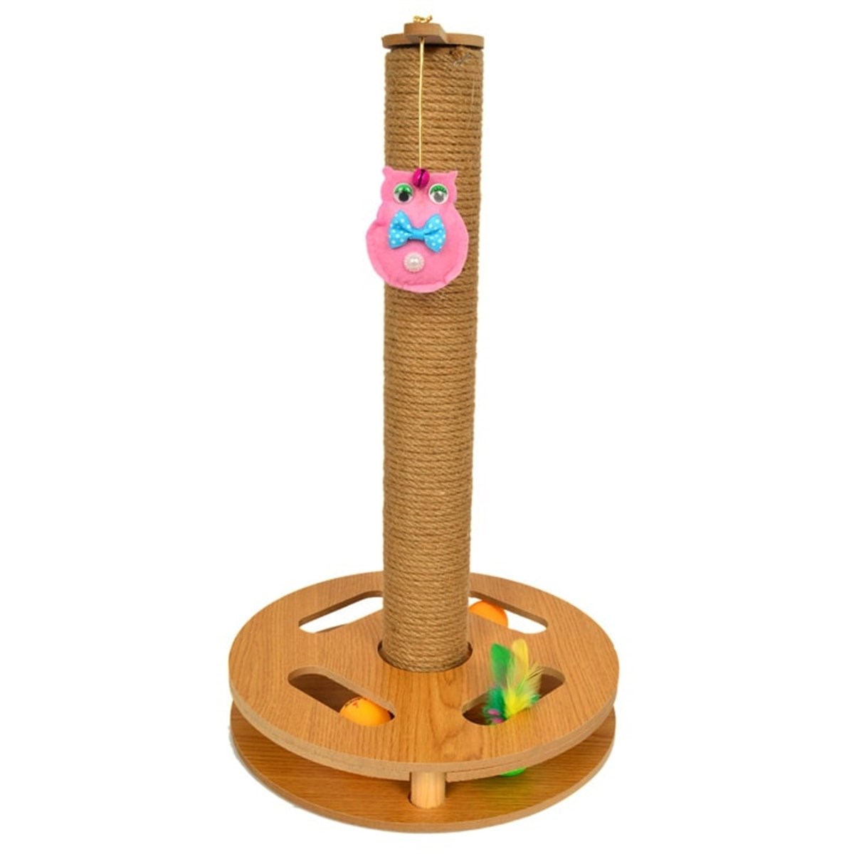 Oyun Konsollu Kedi Tırmalama Oyuncağı 30x52cm