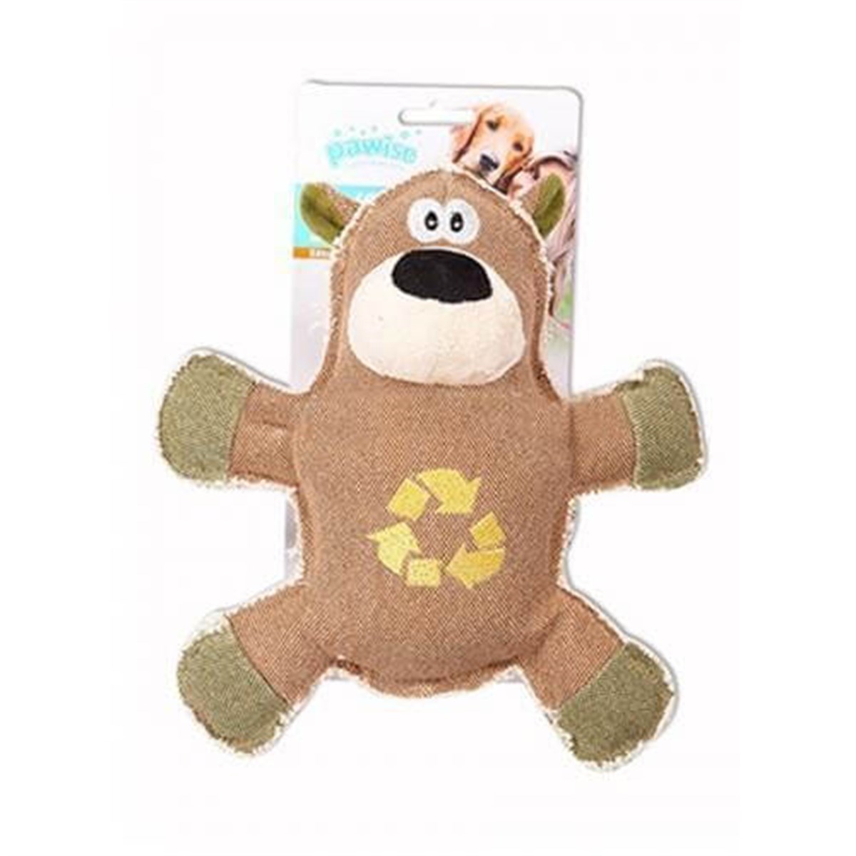 Pawise Real Tuff Ayıcık Köpek Peluş Oyuncak