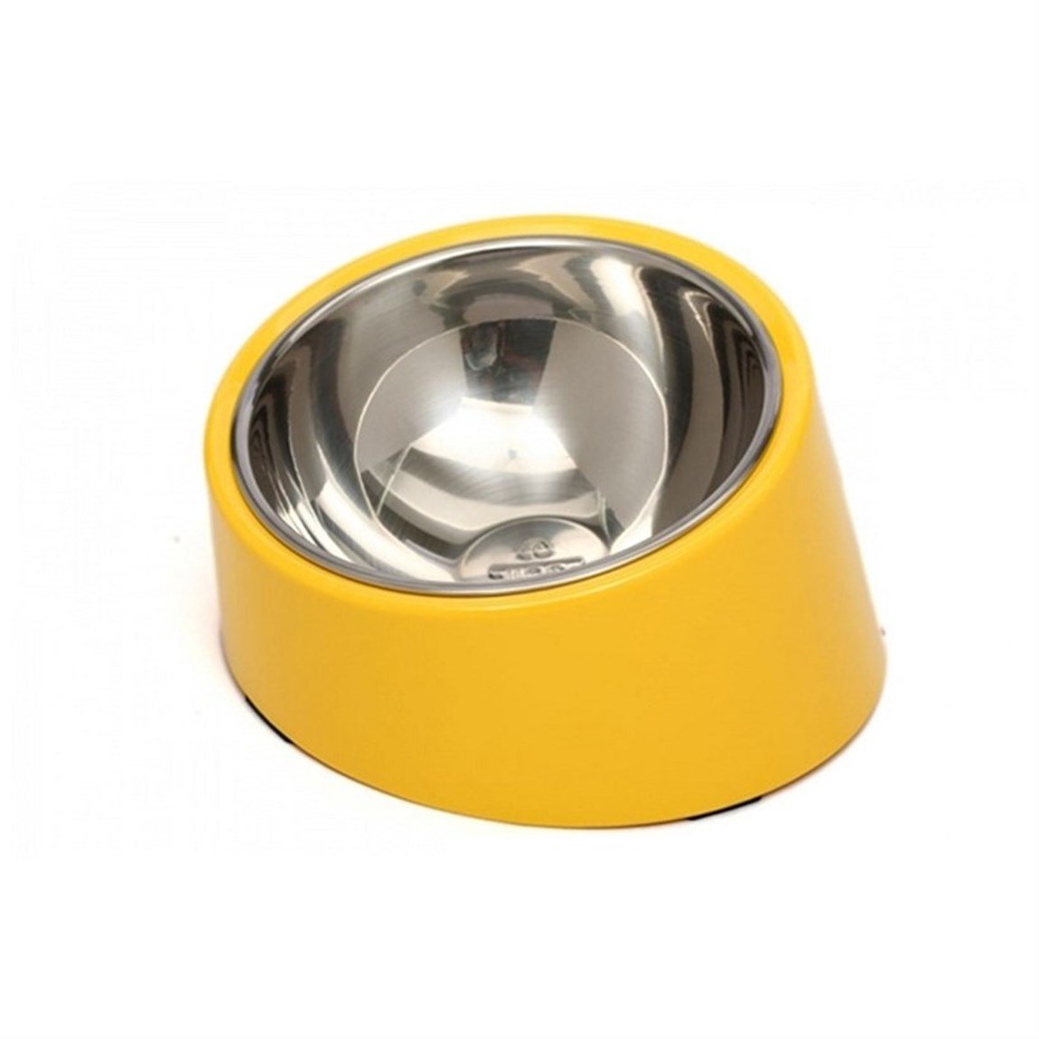 Pet Desing Yatay Mama Kabı Sarı Medium