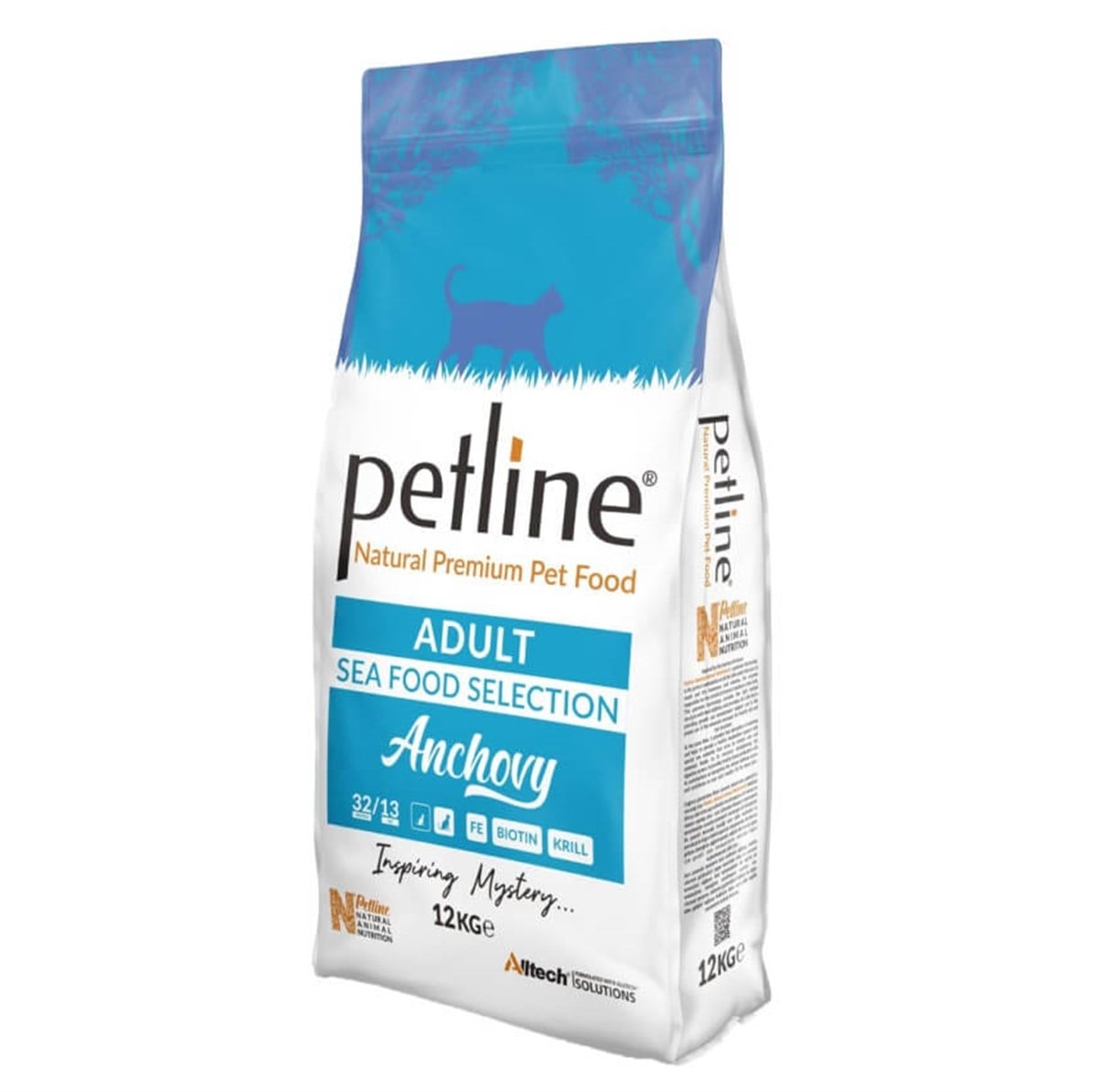 Petline Adult Sea Food Selection Anchovy Balıklı Kedi Maması 12 kg