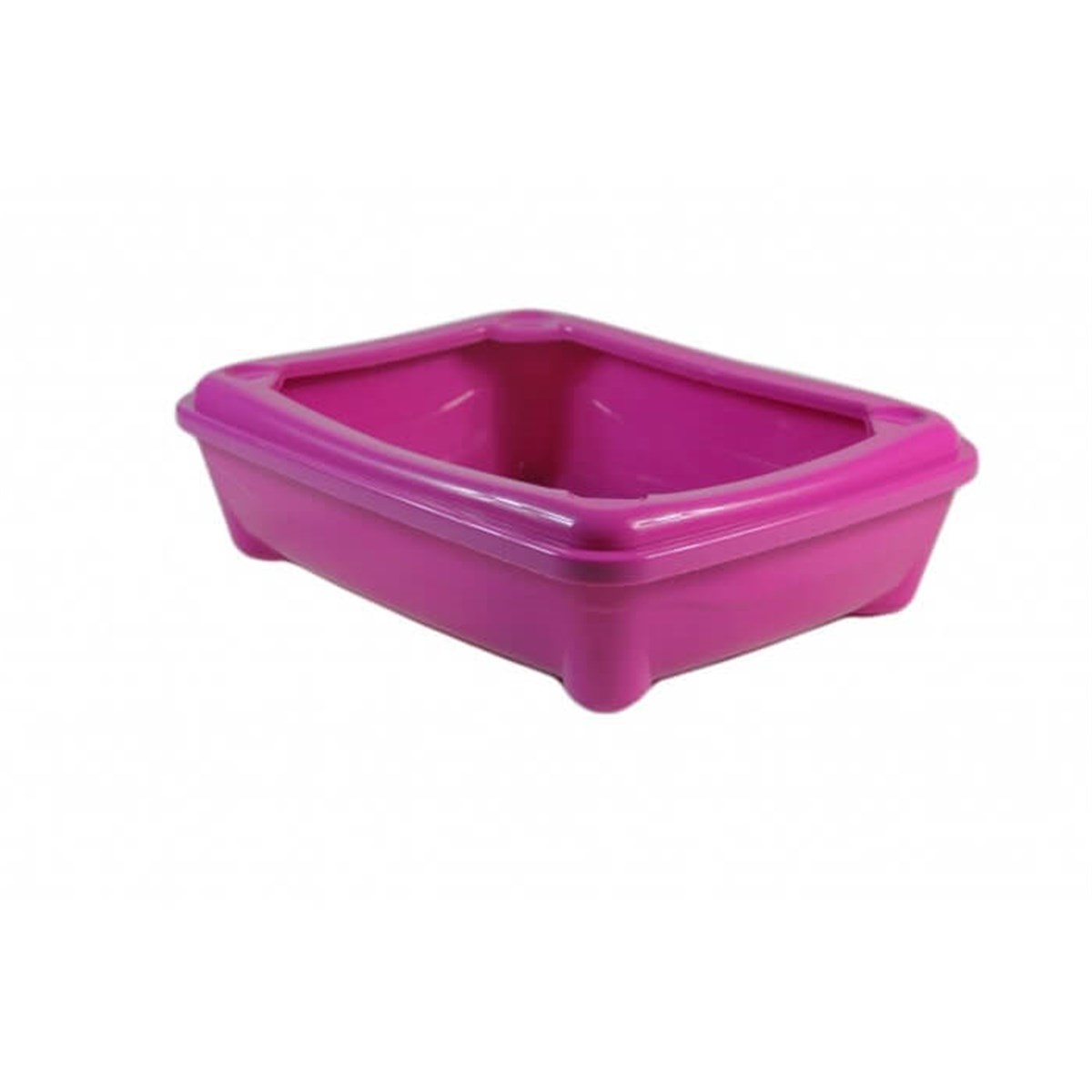 Petstyle Kitty Açık Kedi Tuvaleti 49.5 X 38 X15 Cm Pembe
