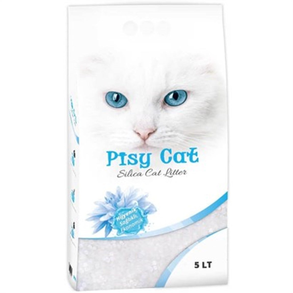 PisyCat Multiple Crystal Parfümlü Kedi Kumu 5 Lt