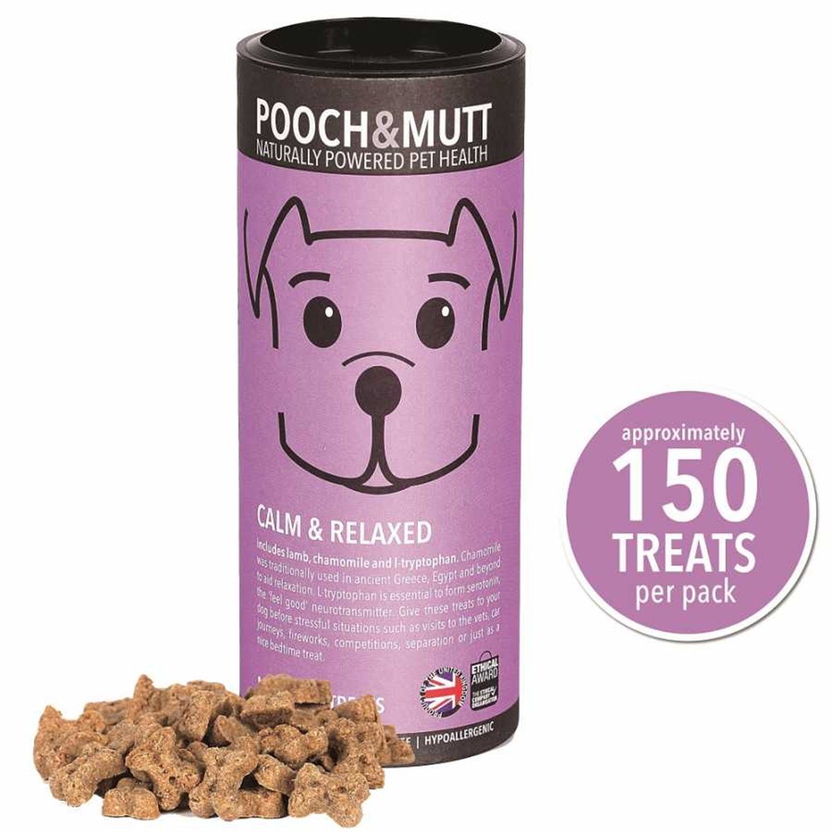 Pooch&Mutt Calm Relaxed Sakinleştirici Köpek Ödülü 150 Adet