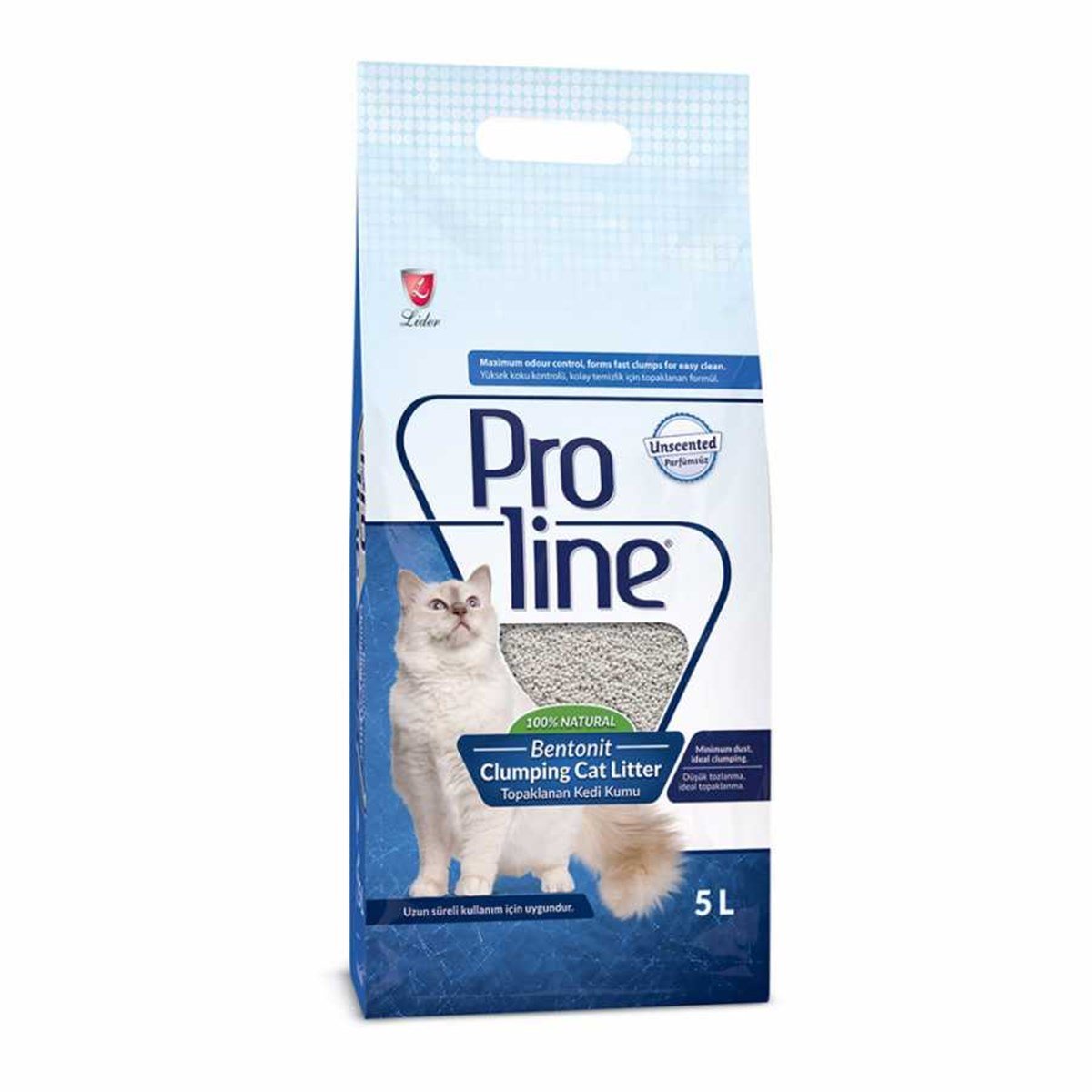 Pro Line Clumping Cat Litter Topaklanan Kedi Kumu 5 Lt