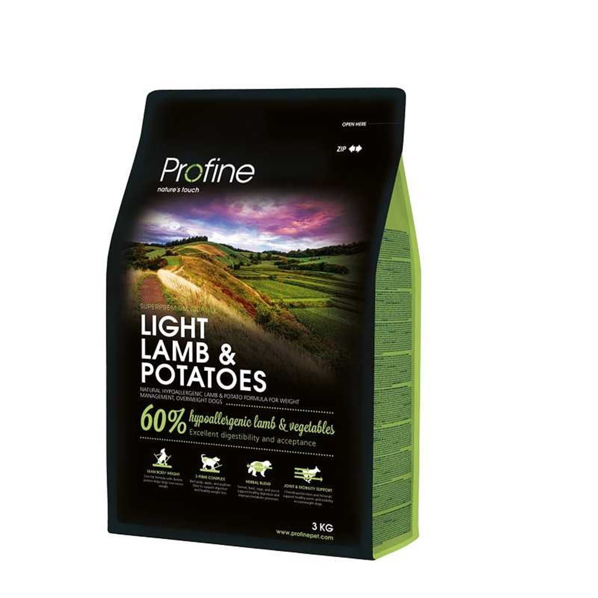 Profine Light Kuzulu Patatesli Yetişkin Kuru Köpek Maması 3 Kg