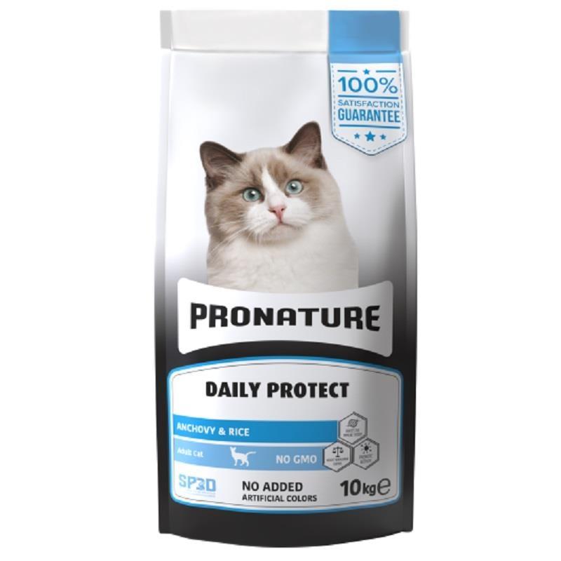 Pronature Hamsili ve Pirinçli Yetişkin Kedi Maması 10 kg