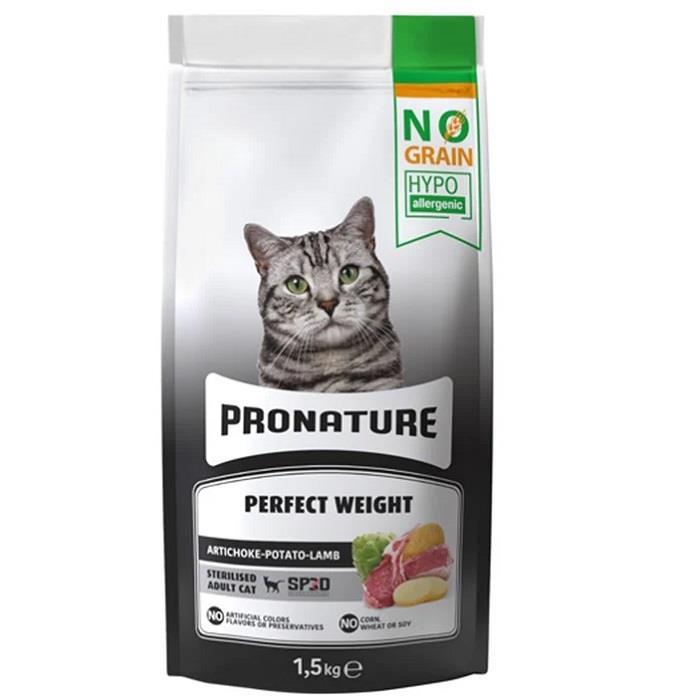 Pronature Sterilised Tahılsız Kuzu Etli Kısırlaştırılmış Mama 1,5Kg