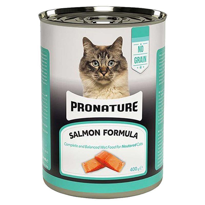 Pronature Tahılsız Somonlu Kısırlaştırılmış Kedi Konservesi 400 Gr