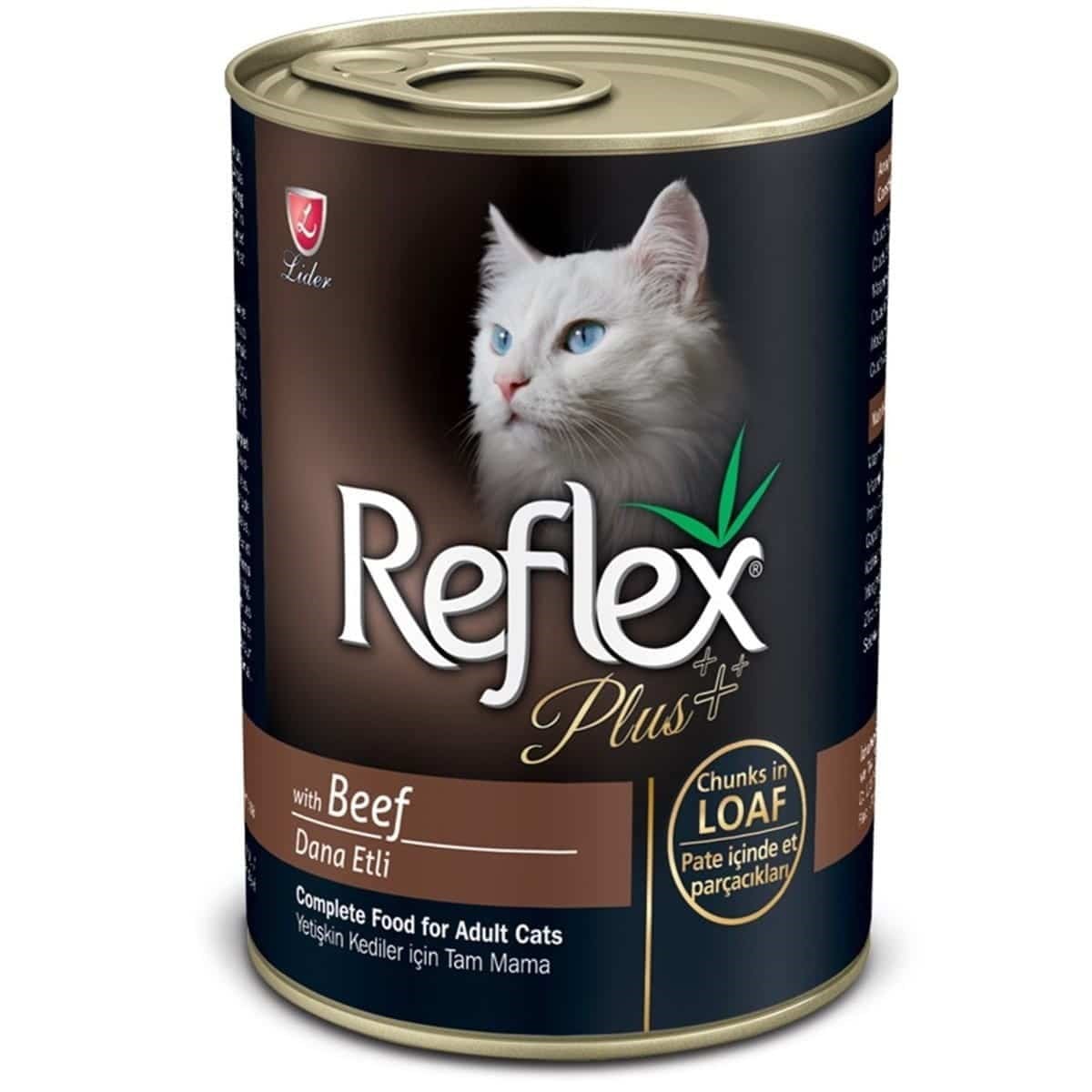 Reflex Plus Biftek Ve Ciğerli Kedi Konservesi 400 Gr