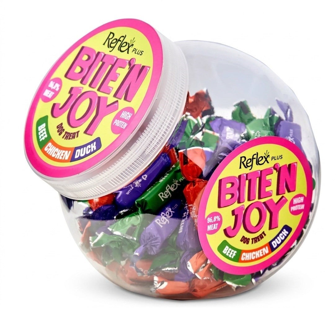 Reflex Plus Bite'n Joy Dana, Tavuk ve Ördek Etli Köpek Ödülü 250gr