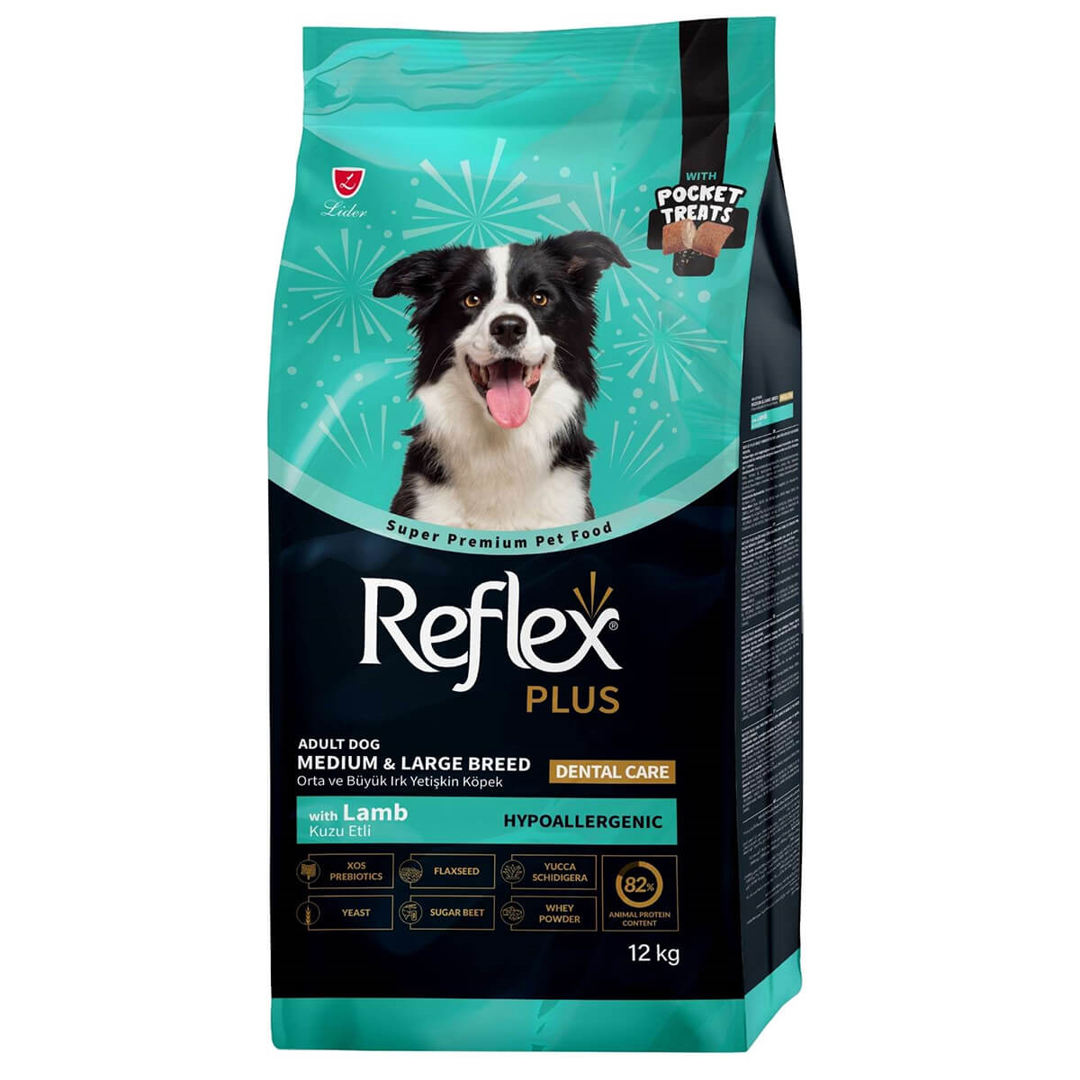Reflex Plus Hypoallergenic Dental Care Köpek Maması 12 Kg