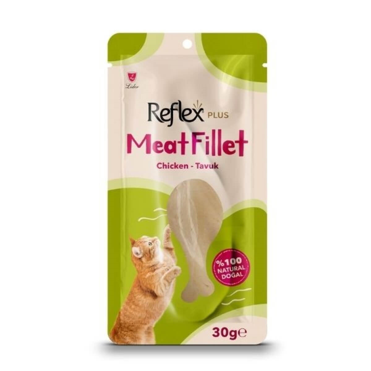 Reflex Plus Natural Tavuk Fileto Kedi Ödül Maması 30 Gr