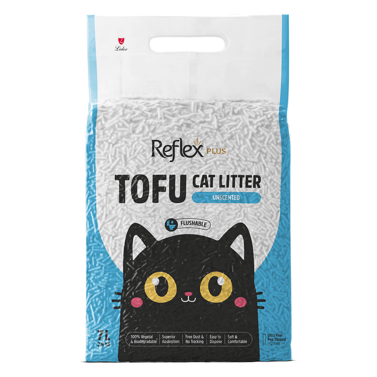 Reflex Plus Tofu Kokusuz Kedi Kumu 7 L