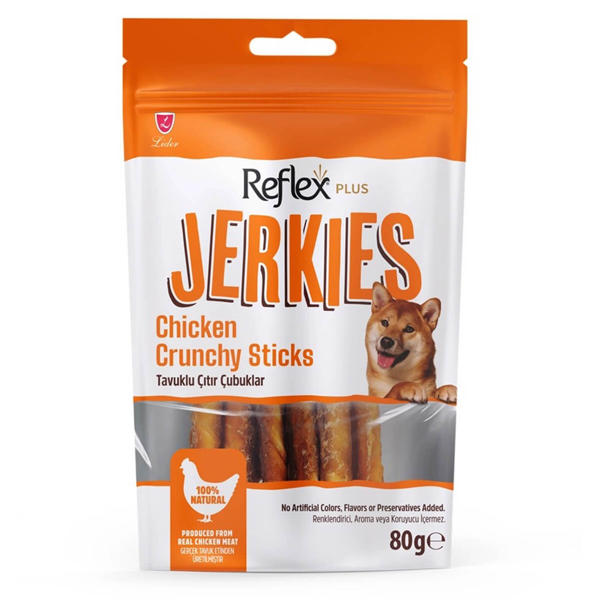 Reflex Tavuklu Çıtır Çubuk Köpek Ödülü 80 Gr
