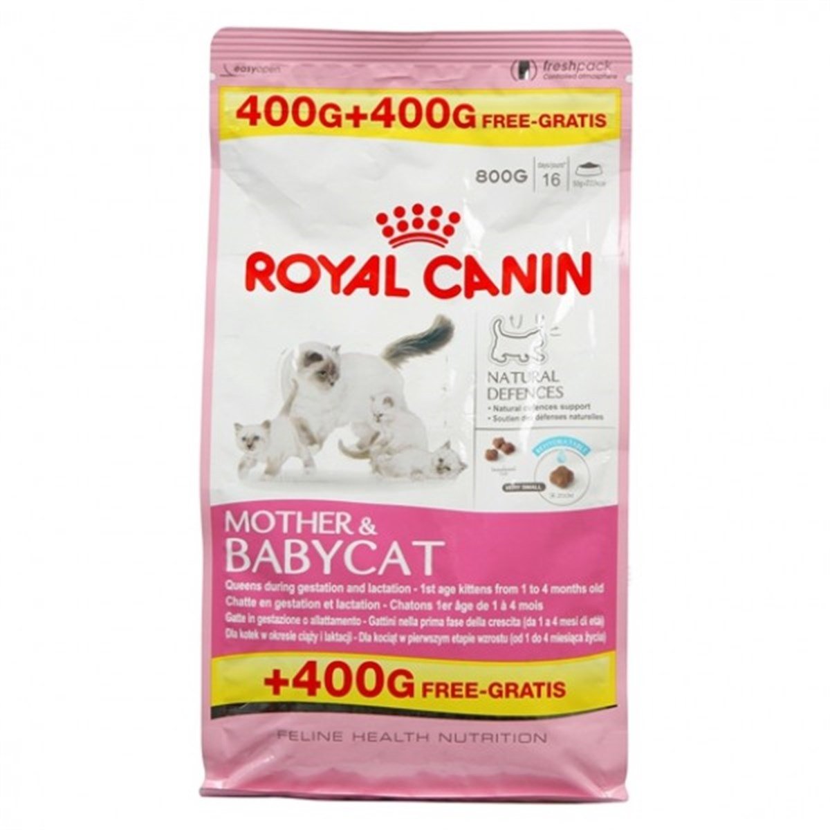 Royal Canin BabyCat 34 Yavru Kuru Kedi Maması 400 + 400 Gr Ekopaket