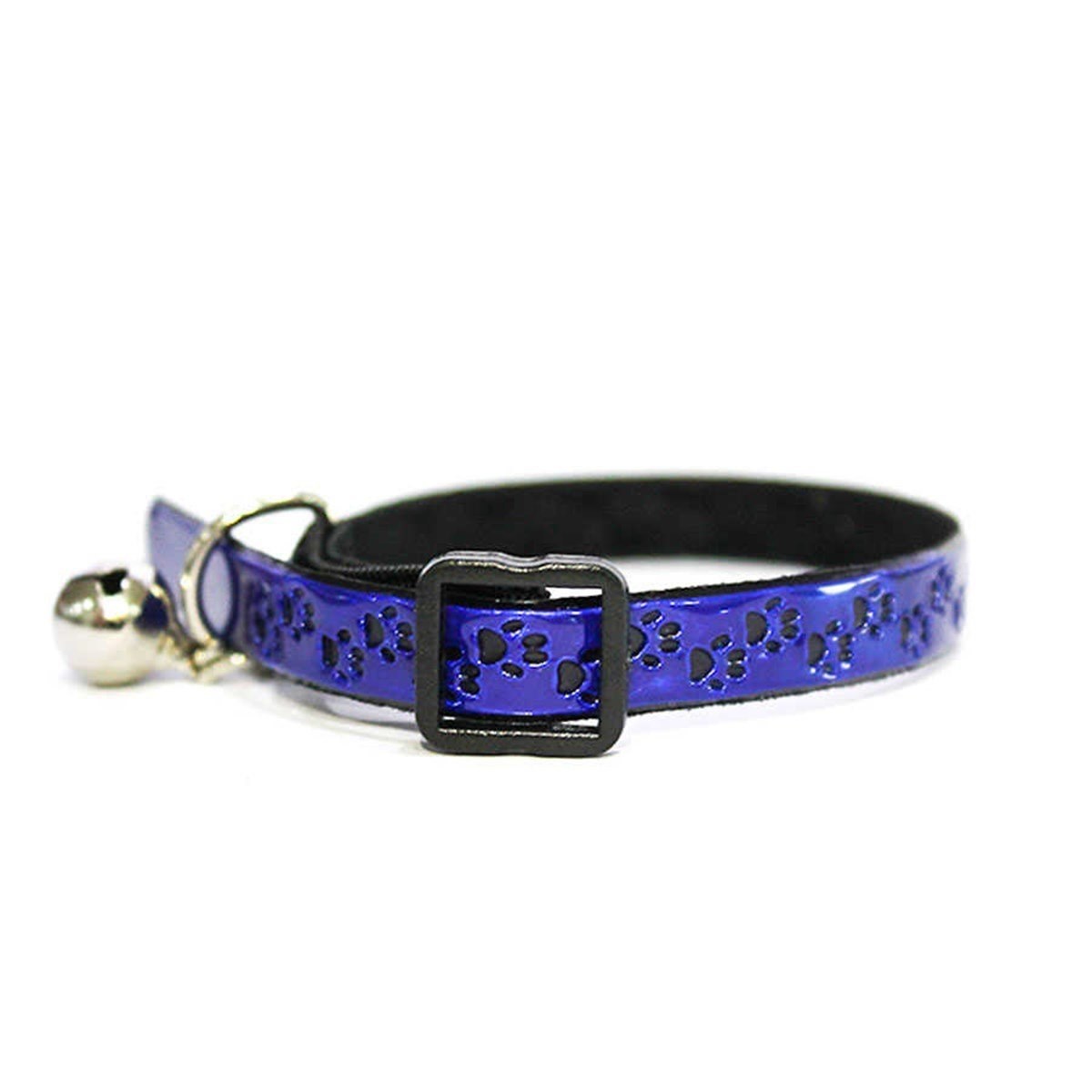 Royale Pets Lastikli Zilli Kedi Boyun Tasması 30cm Lacivert