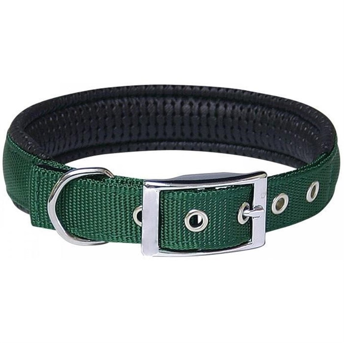 RoyalePet Yumuşak Dokuma Köpek Tasması 38-47x3 Cm Yeşil