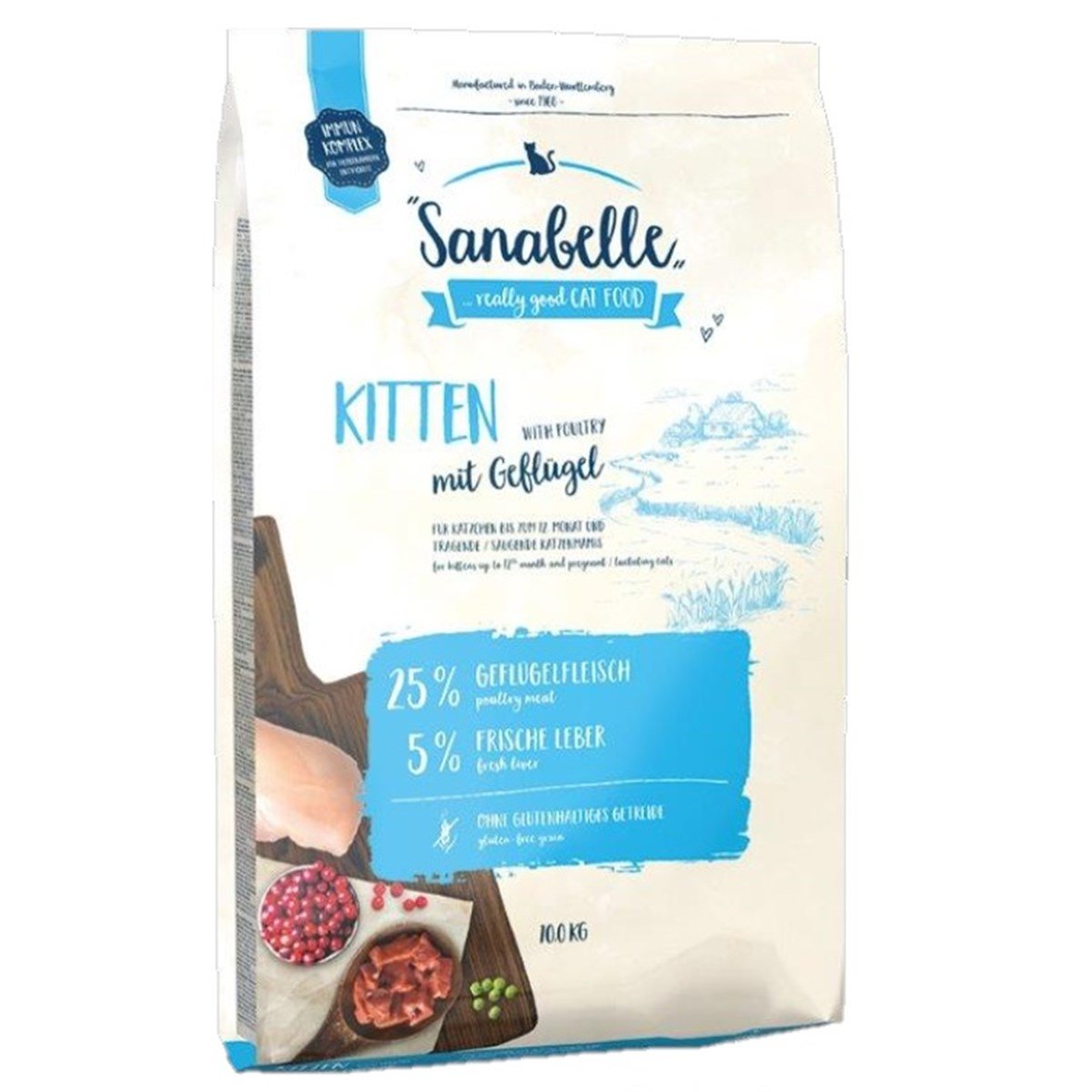 Sanabelle Kitten Yavru Kuru Kedi Maması 10 Kg