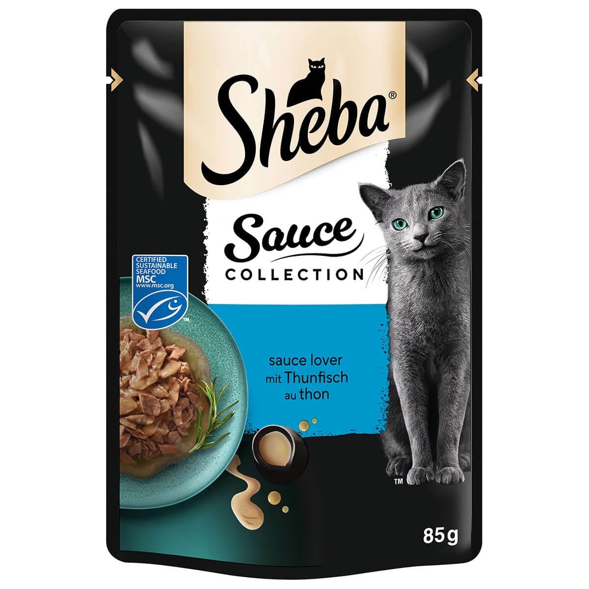 Sheba Ton Balıklı Pouch Kedi Yaş Maması 85 Gr
