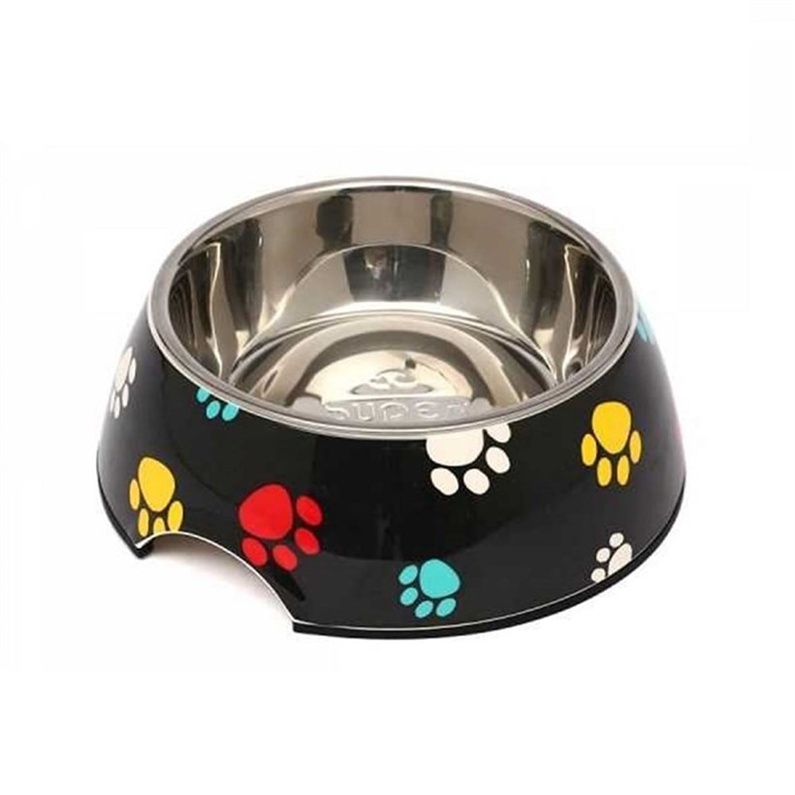 Super Design Köpek Desenli Melamin Mama Kabı Medium
