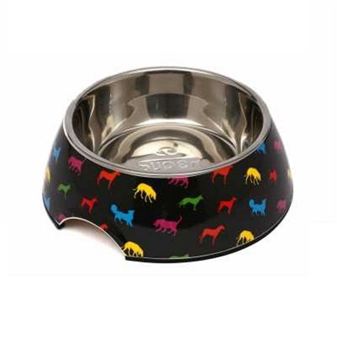 Super Design Köpek Desenli Melamin Mama Kabı Small