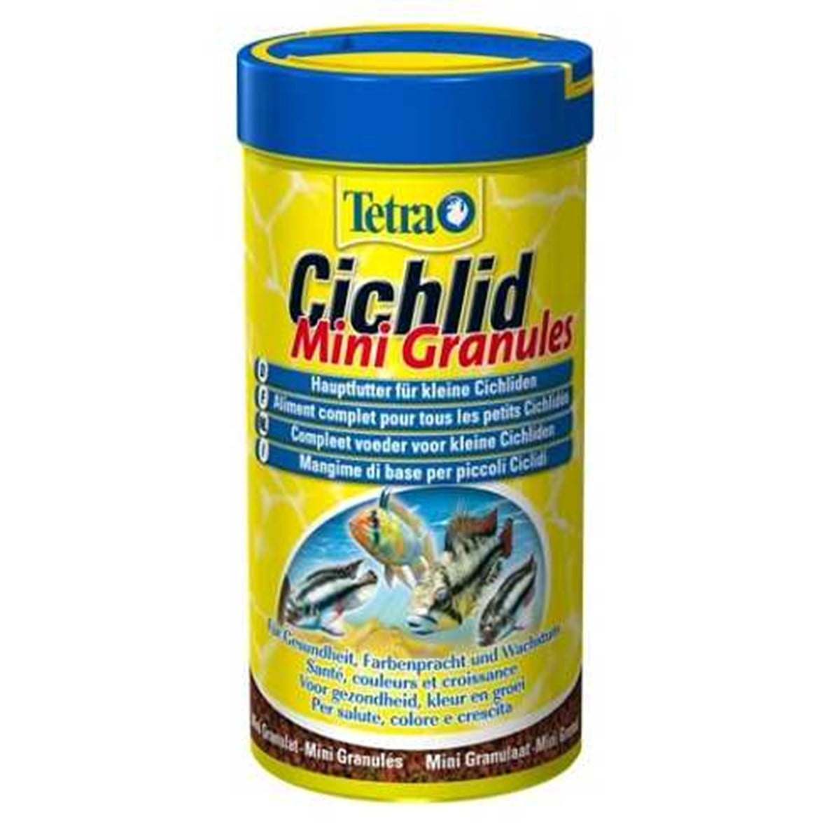 Tetra Cichlid Mini Granules Granül Balık Yemi 250 Ml