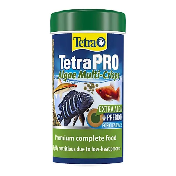 Tetra Pro Algae Crisps Otçul Süs Balık Yemi 250 Ml