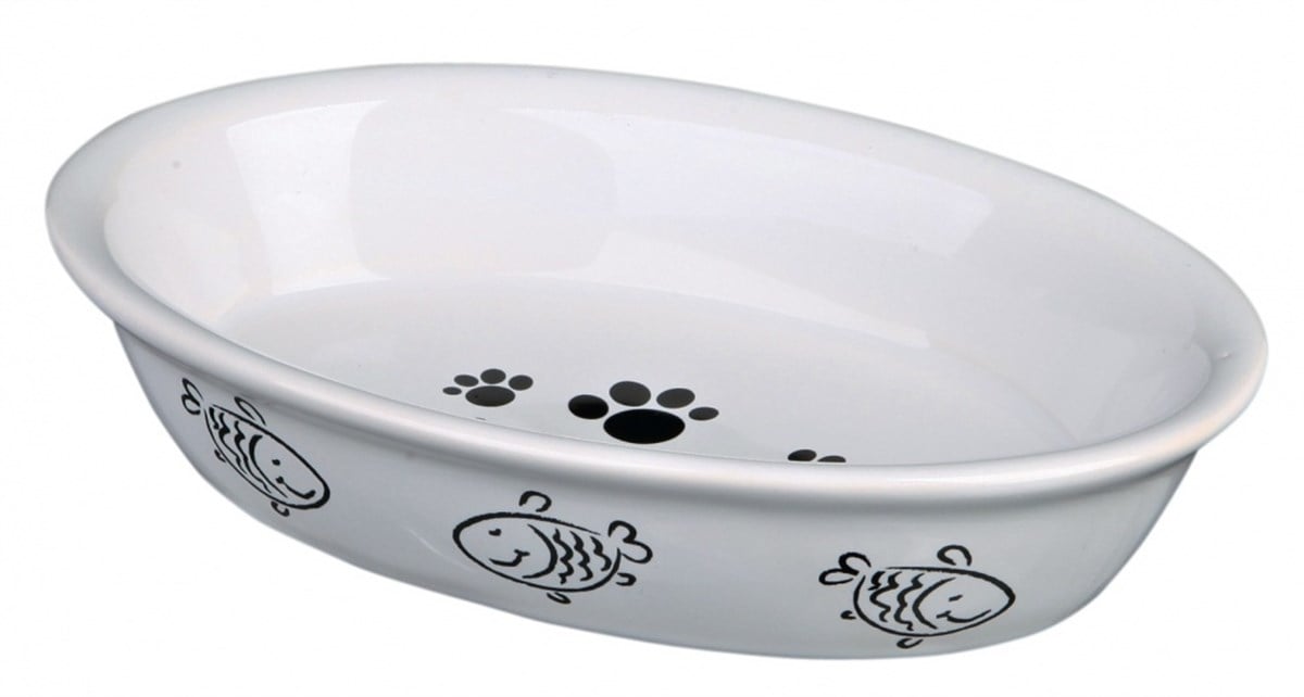 Trixie Kedi Porselen Mama/Su Kabı 0,2lt/15cmx10cm